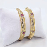 The pakhi Kempu Bangle