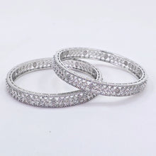 The Jolene Whitegold A.D Bangle