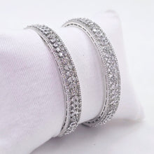 The Jolene Whitegold A.D Bangle