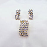 The Maria Yellowgold A.D Pendant Earring