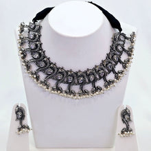 The Peyton Oxidized Necklace