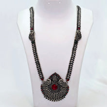 The Alina Oxidized Long Necklace