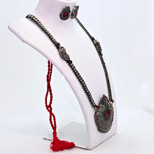 The Alina Oxidized Long Necklace