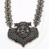 The Mary Oxidized Long Necklace