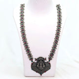 The Mary Oxidized Long Necklace