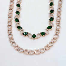 The Daisy Rosegold A.D Long Necklace