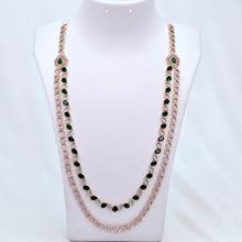 The Daisy Rosegold A.D Long Necklace