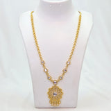 The Alayna Yellowgold A.D Long Necklace