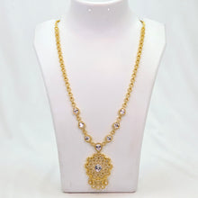 The Alayna Yellowgold A.D Long Necklace