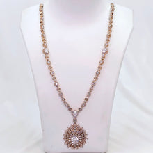 The Juniper Rosegold A.D Long Necklace