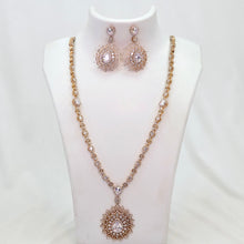 The Juniper Rosegold A.D Long Necklace