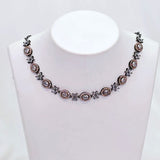 The Hadley Blackgold A.D Necklace