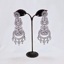 The Renata Whitegold A.D Earring