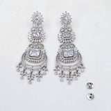The Renata Whitegold A.D Earring