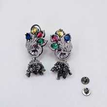 The Jazlyn Blackgold A.D Earring