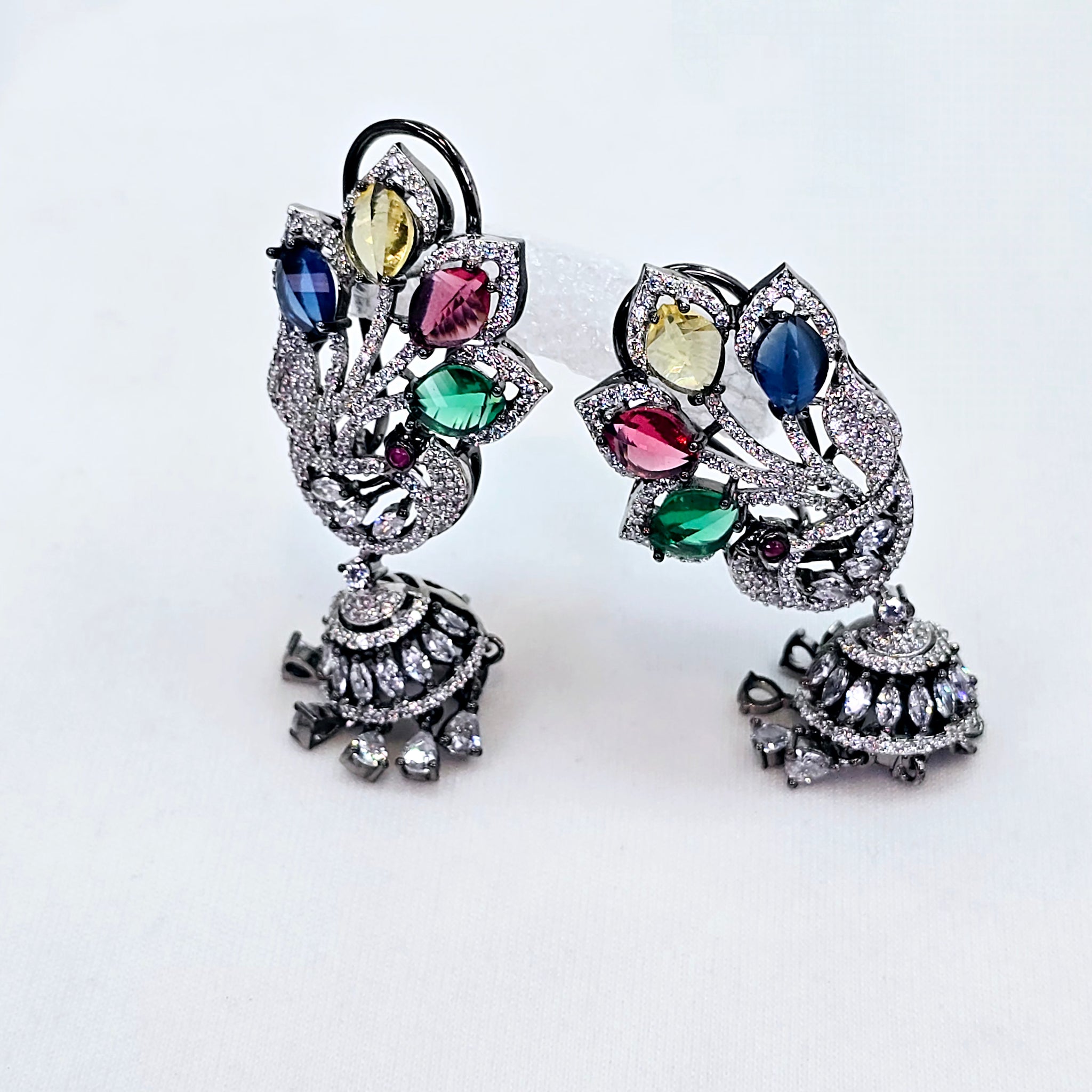 The Jazlyn Blackgold A.D Earring
