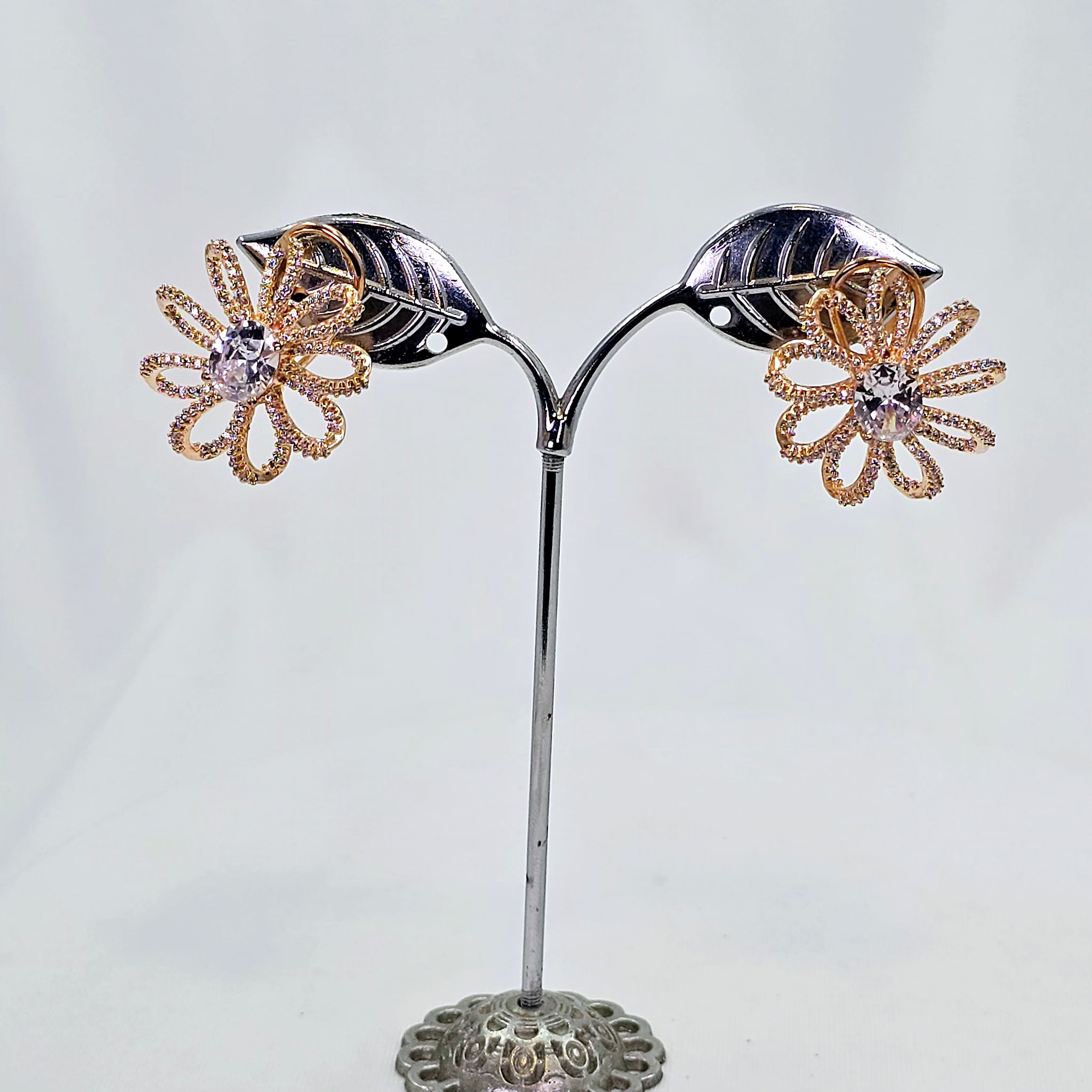 The Kahlani Rosegold A.D Earring