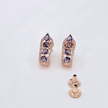 The Araya Rosegold A.D Earring