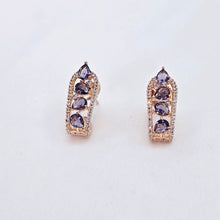 The Araya Rosegold A.D Earring