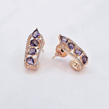 The Araya Rosegold A.D Earring