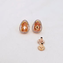 The Annika Yellowgold A.D Earring