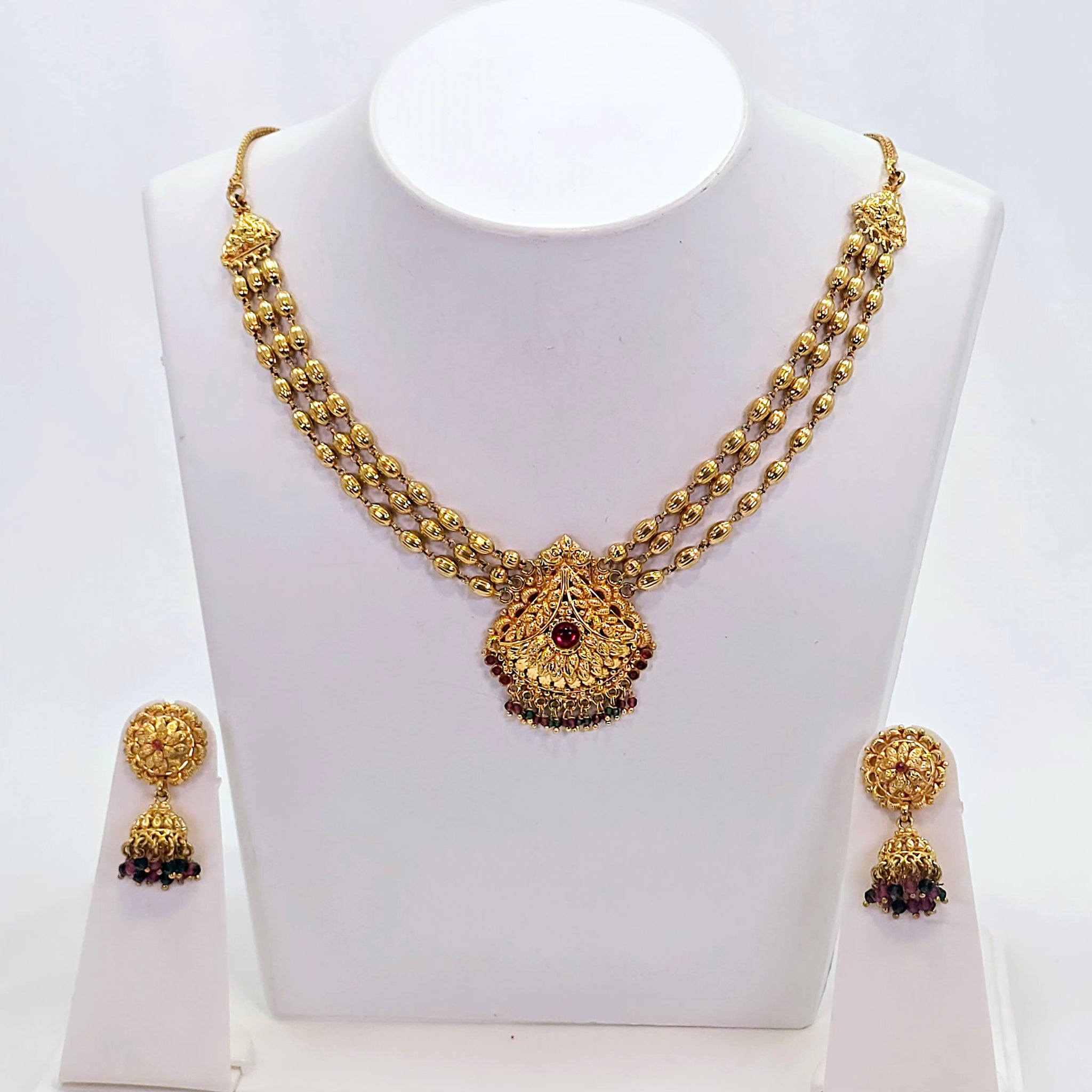 The Jigna Antique Goldforming Necklace