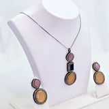 The Meloni Sabyasachi Pendant Earring Set