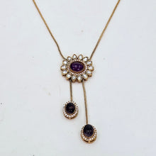 The Teresa Rosegold A.D Pendant Earring Set