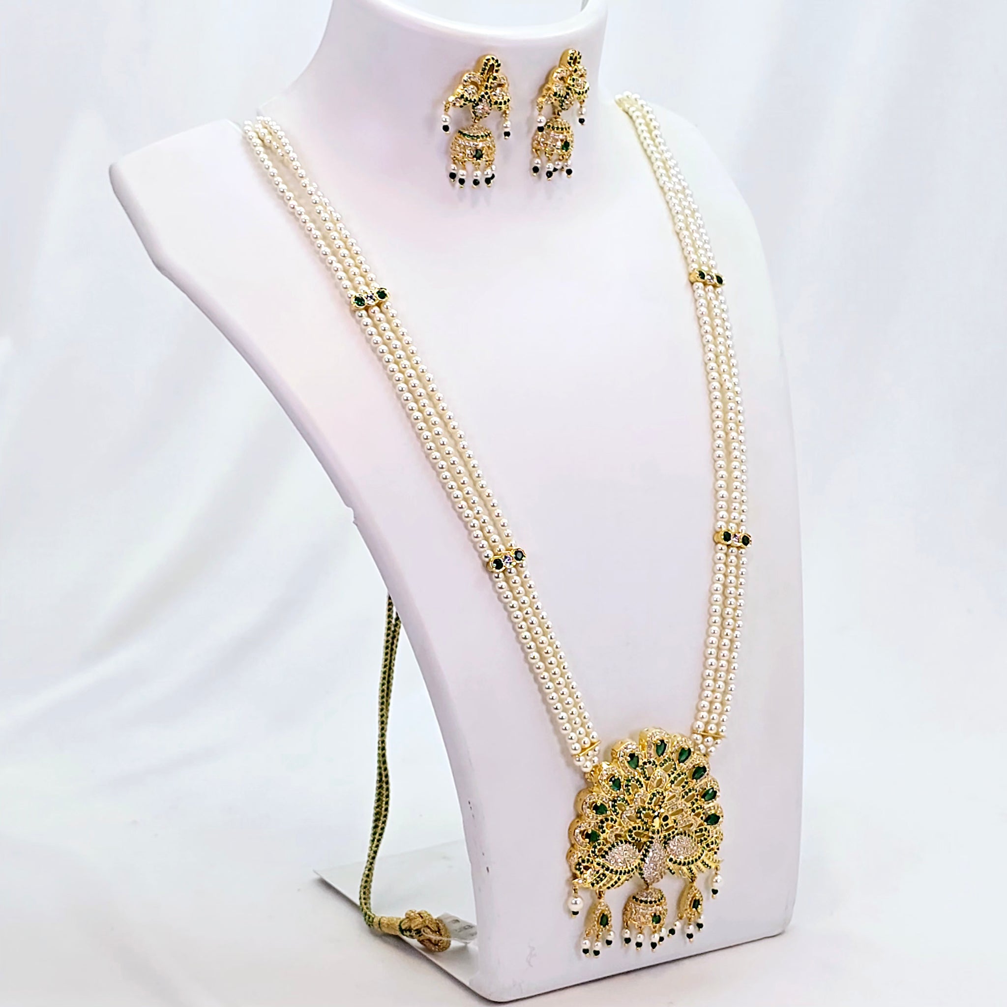The Urvashi Moti Long Necklace