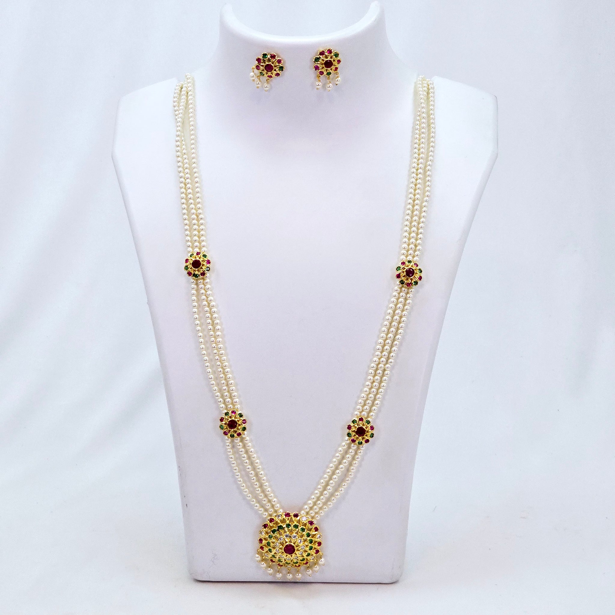 The Vidyul Moti Long Necklace