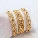 The Ruchi Antique Goldforming Bangle