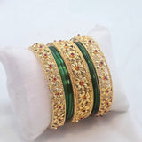 The Ruchi Antique Goldforming Bangle