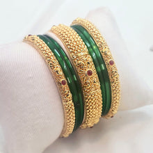 The Shalaka Antique Goldforming Bangle