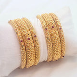 The Shalaka Antique Goldforming Bangle