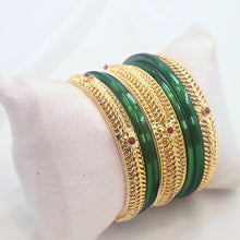 The Shambhavi Antique Goldforming Bangle