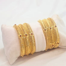The Shambhavi Antique Goldforming Bangle