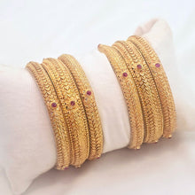 The Sudha Antique Goldforming Bangle