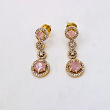 The Agraja Kempu Pendant Earring Set