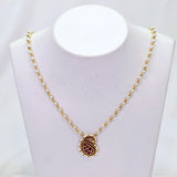 The Evara Kempu Necklace