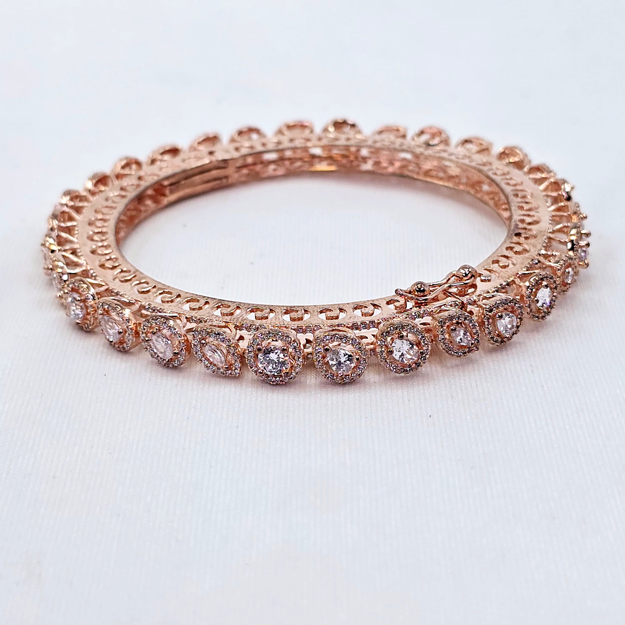 The Gisella Rosegold A.D Bracelet