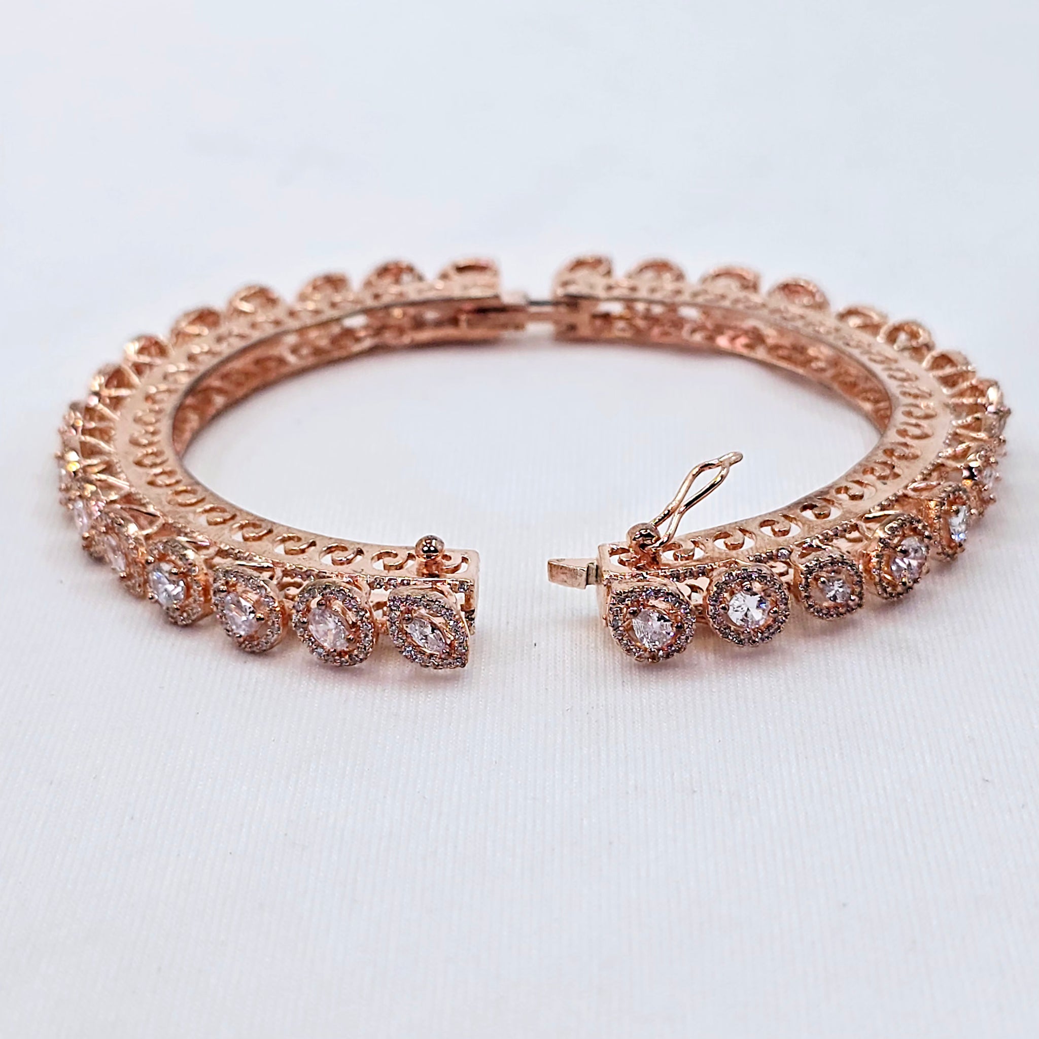 The Gisella Rosegold A.D Bracelet