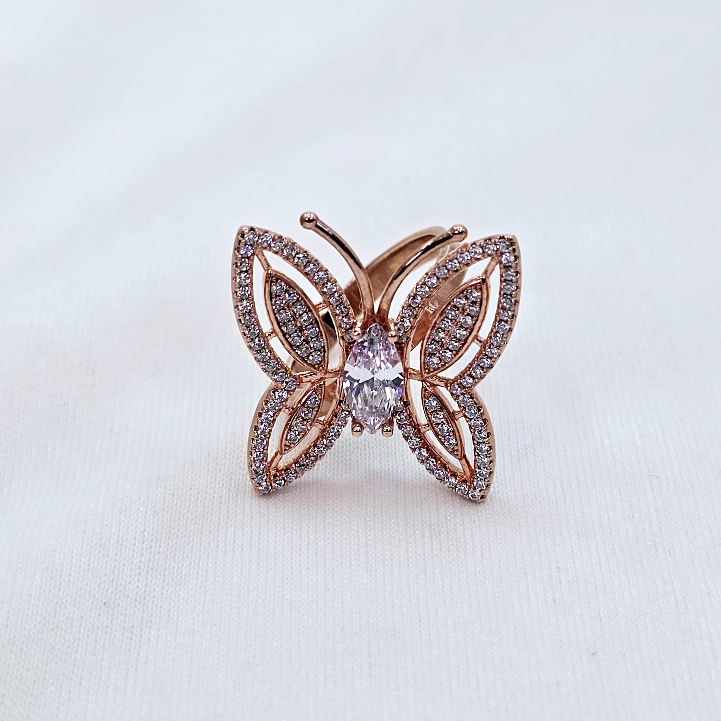The Blakely Rosegold A.D Ring