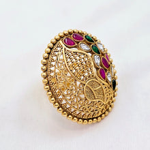 The Aesha Kempu Ring