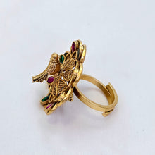 The Ambika Kempu Ring