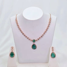 The Nadine Rosegold A.D Necklace