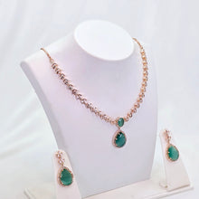 The Nadine Rosegold A.D Necklace