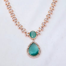 The Nadine Rosegold A.D Necklace