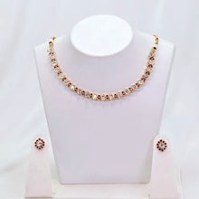 The Cally Rosegold A.D Necklace