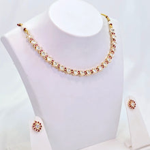 The Cally Rosegold A.D Necklace
