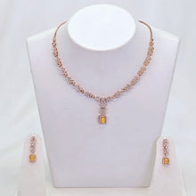 The Twila Rosegold A.D Necklace